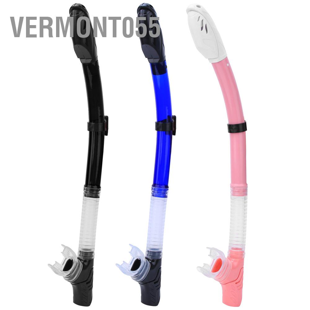Vermont055 Silicone Chuyên Nghiệp Lặn Ống Thở Tập Bơi Thiết Bị Cung Cấp