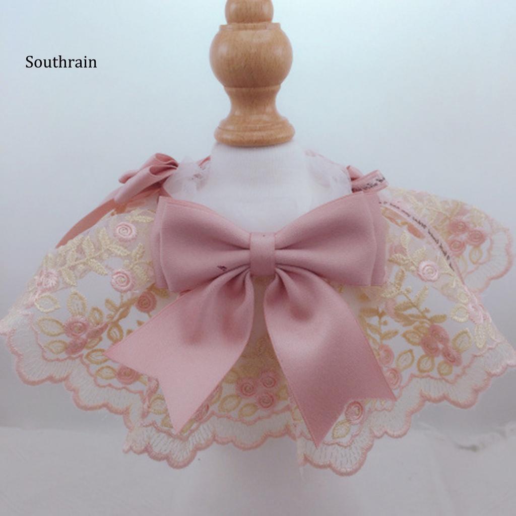 Khăn Quàng Cổ Thắt Nơ Xinh Xắn Cho Cún Cưng Chụp Ảnh