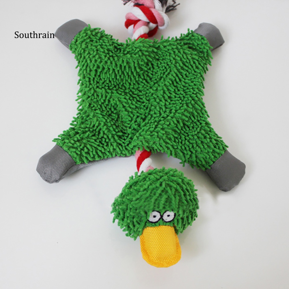 Đồ Chơi Nhai Cắn Hình Vịt Thắt Nút Cho Thú Cưng