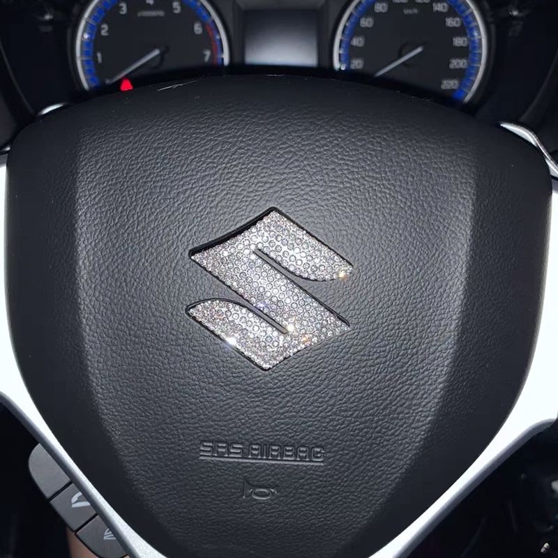 SUZUKI Logo Đính Đá Trang Trí Xe Hơi Kai Yue Vetra Tianyu Swift