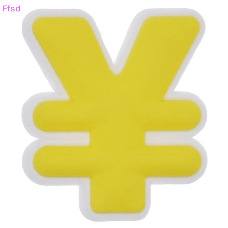 {Ffsd} Set 15 Phụ Kiện Khóa Giày Bằng PVC Trang Trí Diy Croc Ch JIBZ Kid * Hàng Bán Chạy