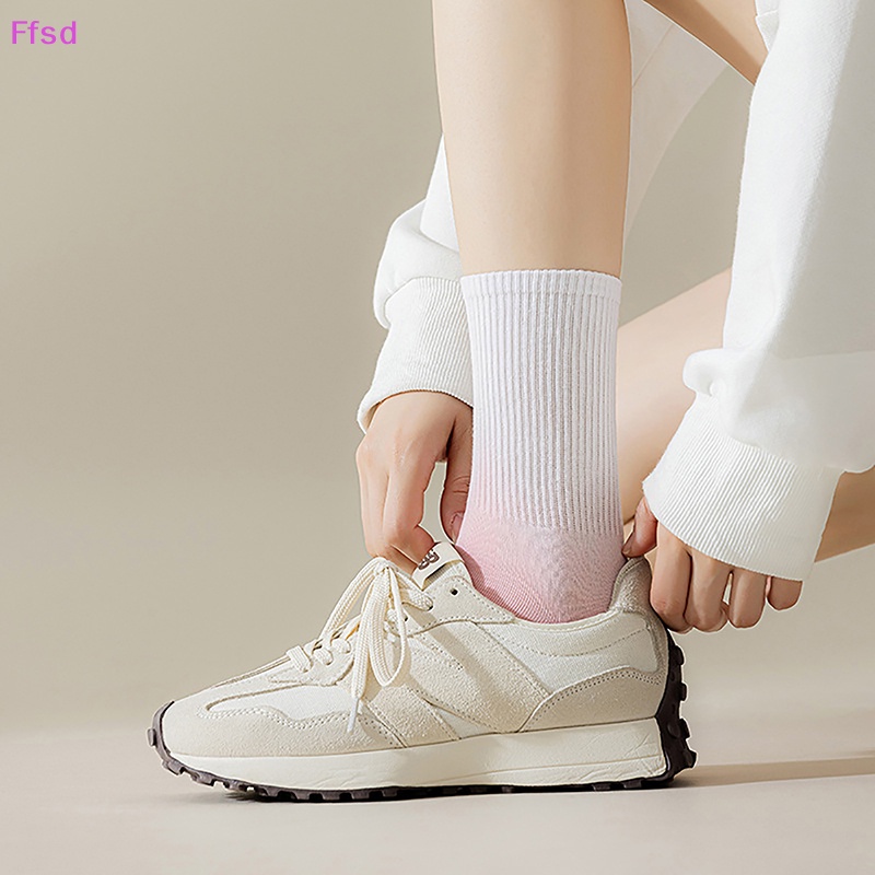 {Ffsd} Vớ Tập Yoga / Pilates / Thể Thao Chuyên Nghiệp Bằng Silicon Màu Gradient Chống Trượt Cho Nữ