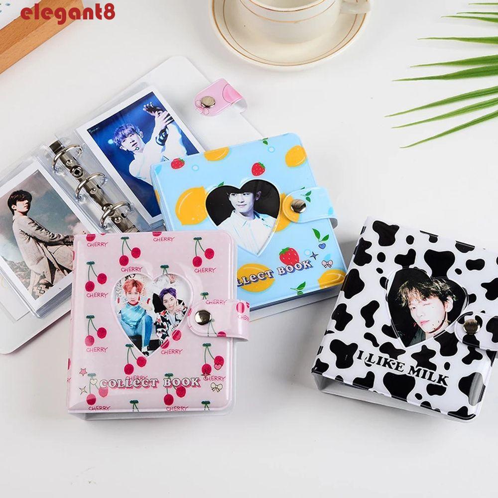 Album Ảnh 3 Inch Họa Tiết Trái Tim / Ngôi Sao Thanh Lịch