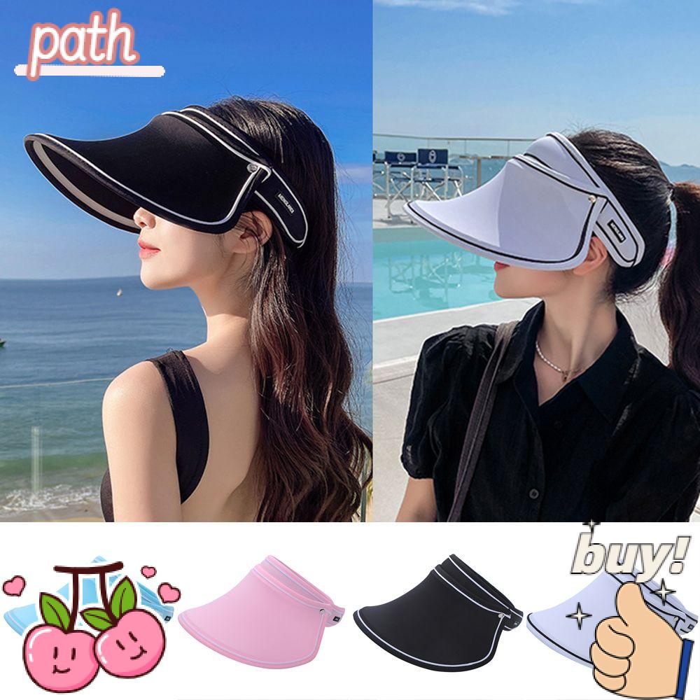 Mũ Rộng Vành Che Nắng Hở Chóp In Họa Tiết Bươm Bướm Thời Trang Đi Biển Mùa Hè Cho Nữ