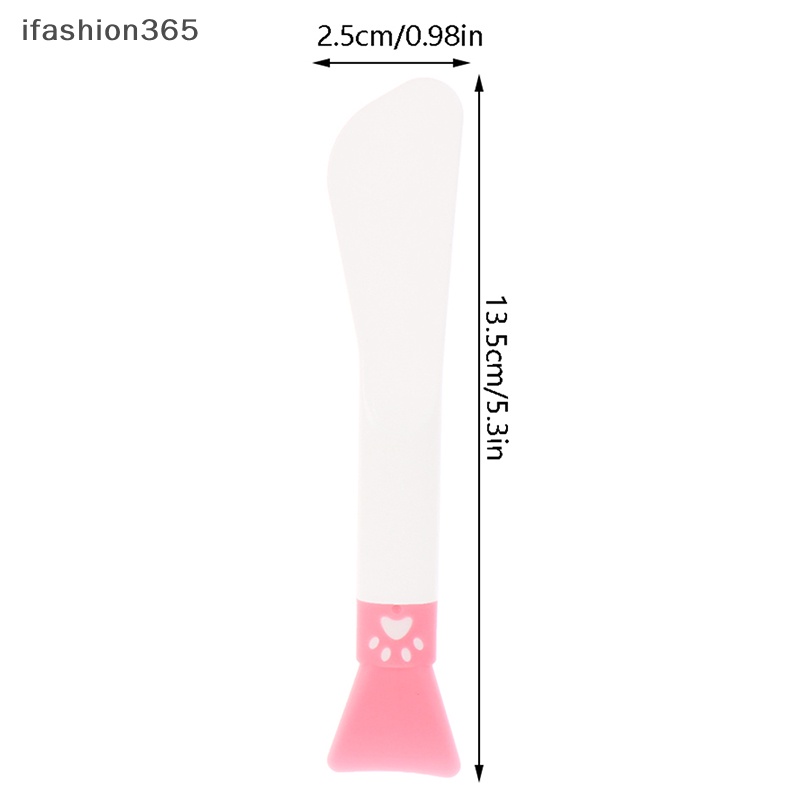 1 Cọ Silicon Hai Đầu Trang Điểm Mặt Nạ Chuyên Nghiệp ifashion365