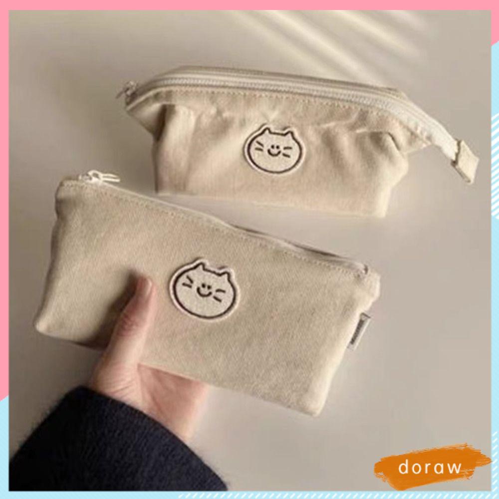 Túi Đựng Bút Hình Mèo Sức Chứa Lớn