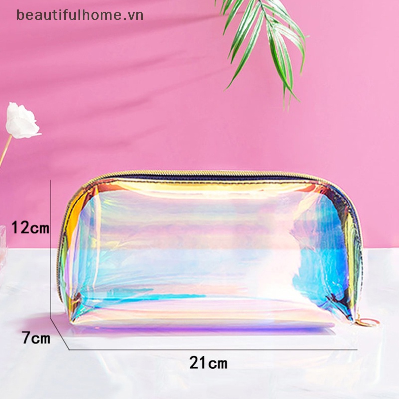 1 Túi Đựng Mỹ Phẩm Trong Suốt Tiện Dụng Chất Lượng Cao