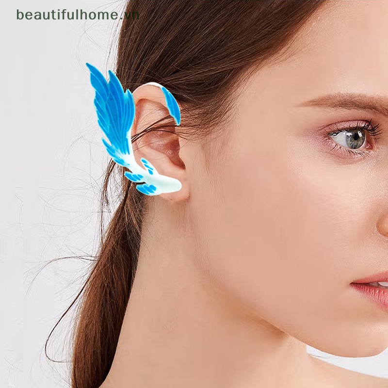 Khuôn Silicone Làm Bông Tai Hình Đôi Cánh Thiên Thần Thời Trang