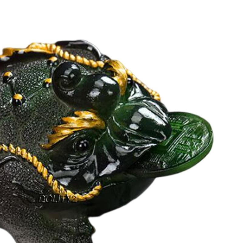 [Dolity2] Tượng Thú Cưng Uống Trà Trung Hoa Thay Đổi Màu Sắc