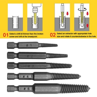 Tay cầm lục giác vặn đầu vặn vít dụng cụ thủ công lấy ốc gãy