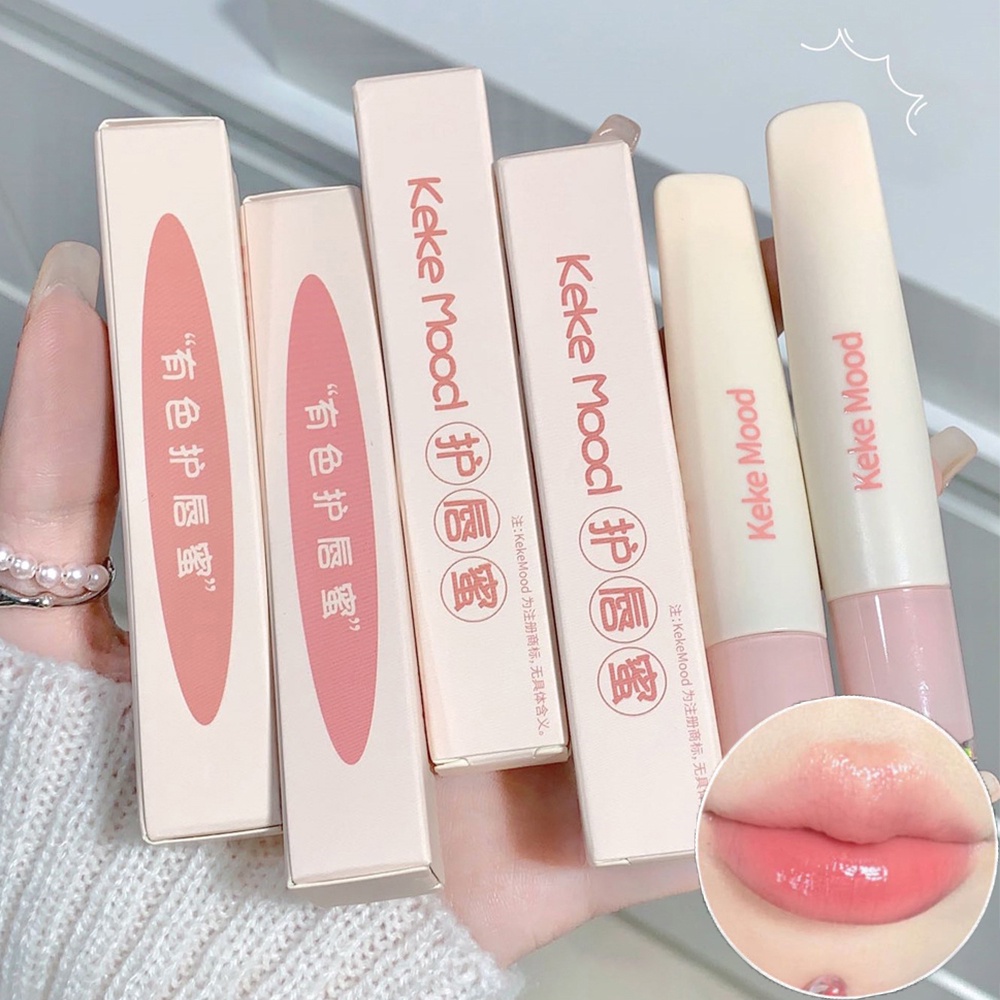 Son Bóng Dạng Thạch 4 Màu Sắc Tùy Chọn Chống Thấm Nước Lâu Trôi Chống Dính Dành Cho Nữ