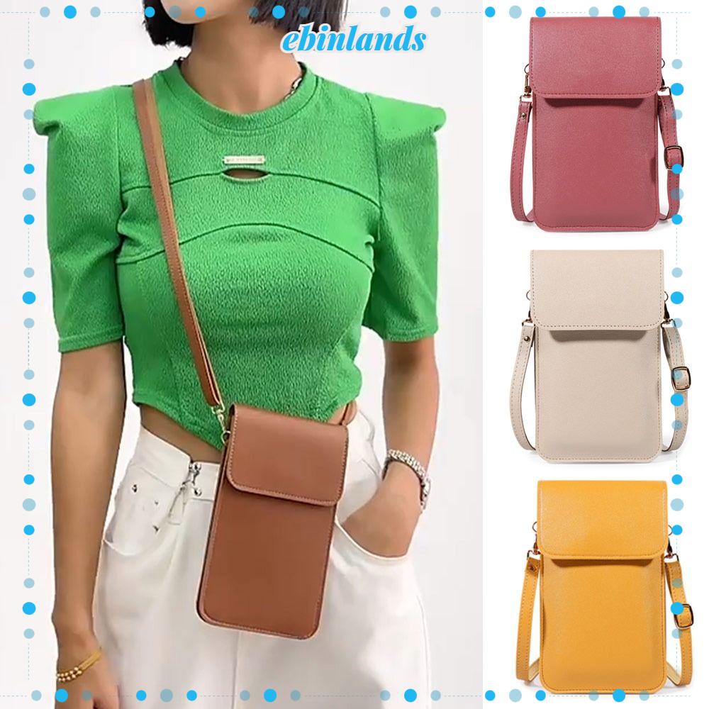 Túi Đeo Vai Đựng Điện Thoại Có Thể Chạm Màn Hình Cảm Ứng Thời Trang Cho Nữ