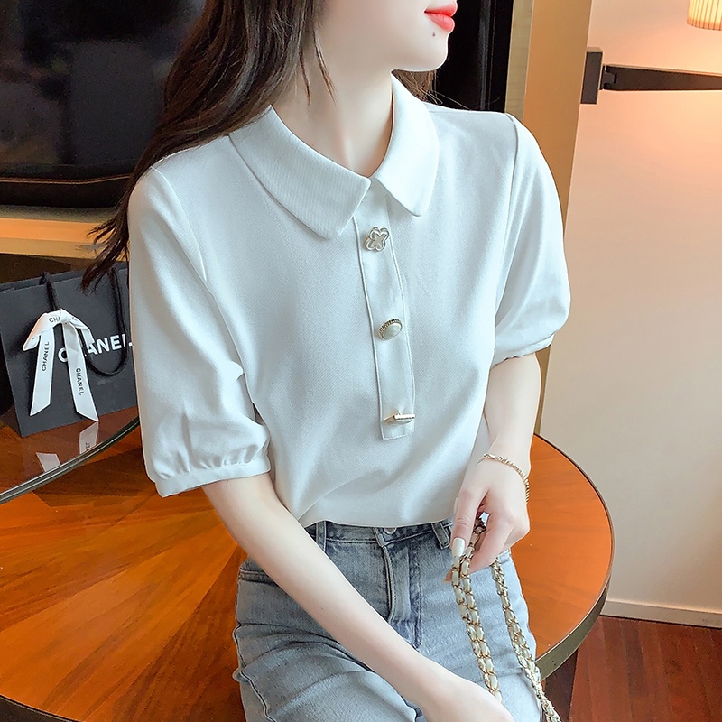 Áo Voan Cổ Búp Bê Thời Trang Mùa Hè Hàng Mới 2023 Uhh4
