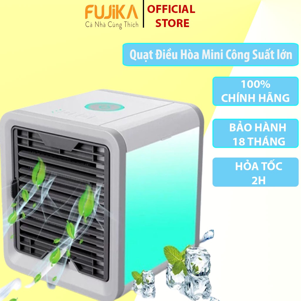 Quạt Đá Điều Hòa Hơi Nước Mini Để Bàn - Quạt tạo ẩm làm mát không khí