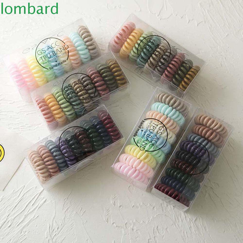 Dây Cột Tóc Bằng Resin Màu Kẹo Ngọt Ngào Dễ Thương Phong Cách Hàn Quốc Cho Nữ