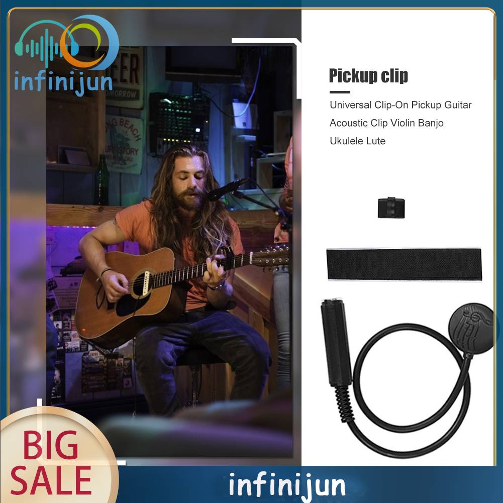 Kẹp Pickup BằNg Cao Su Cho Banjo Ukulele