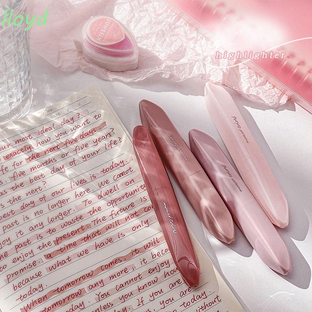 Bộ 4 Bút Dạ Quang Dùng Ghi Chú Nhật Bản Đầy Màu Sắc