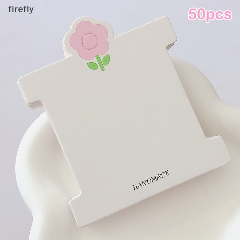 Set 50 Thẻ Kẹp Tóc Hình Hoa Hồng Thủ Công DIY