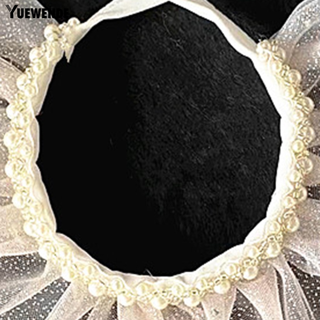 Vòng Cổ Hai Lớp Trang Trí Ngọc Trai Giả Thanh Lịch Cho Thú Cưng