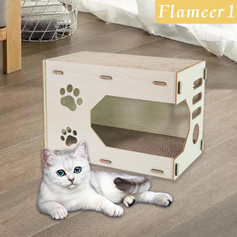 [Flameameer1] Giường Ngủ Chống Cào Xước Chống Muỗi Cho Mèo Cưng