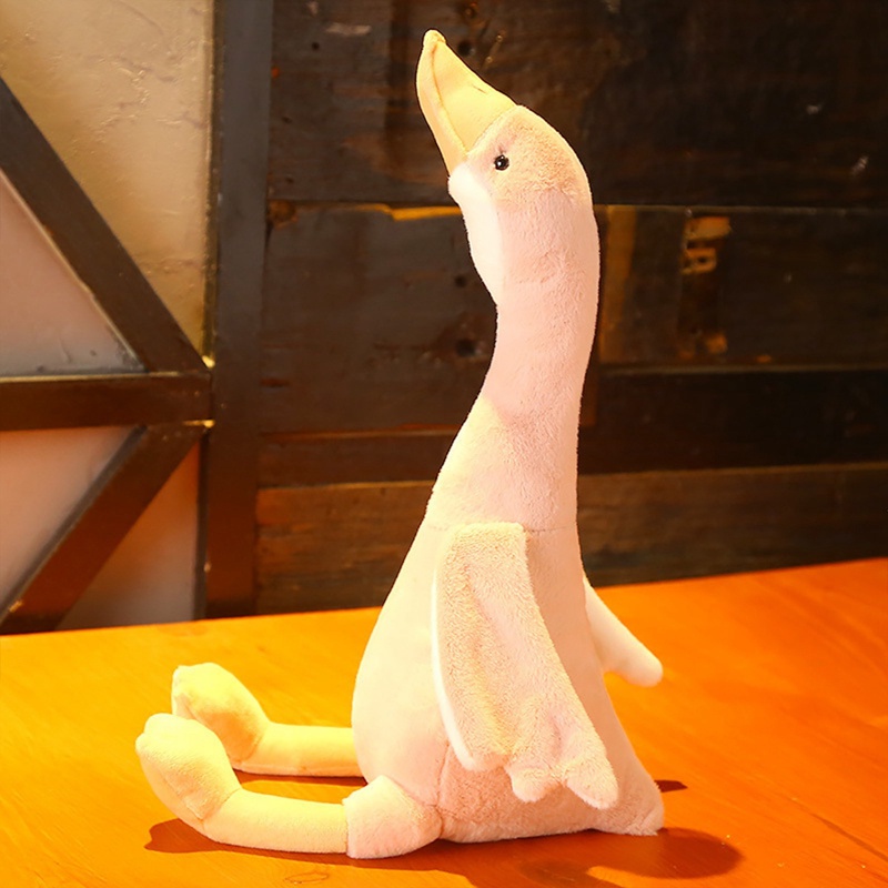 Thú Nhồi Bông Hình Con Ngỗng Dài 40CM Mềm Mại Dễ Thương Cho Bé