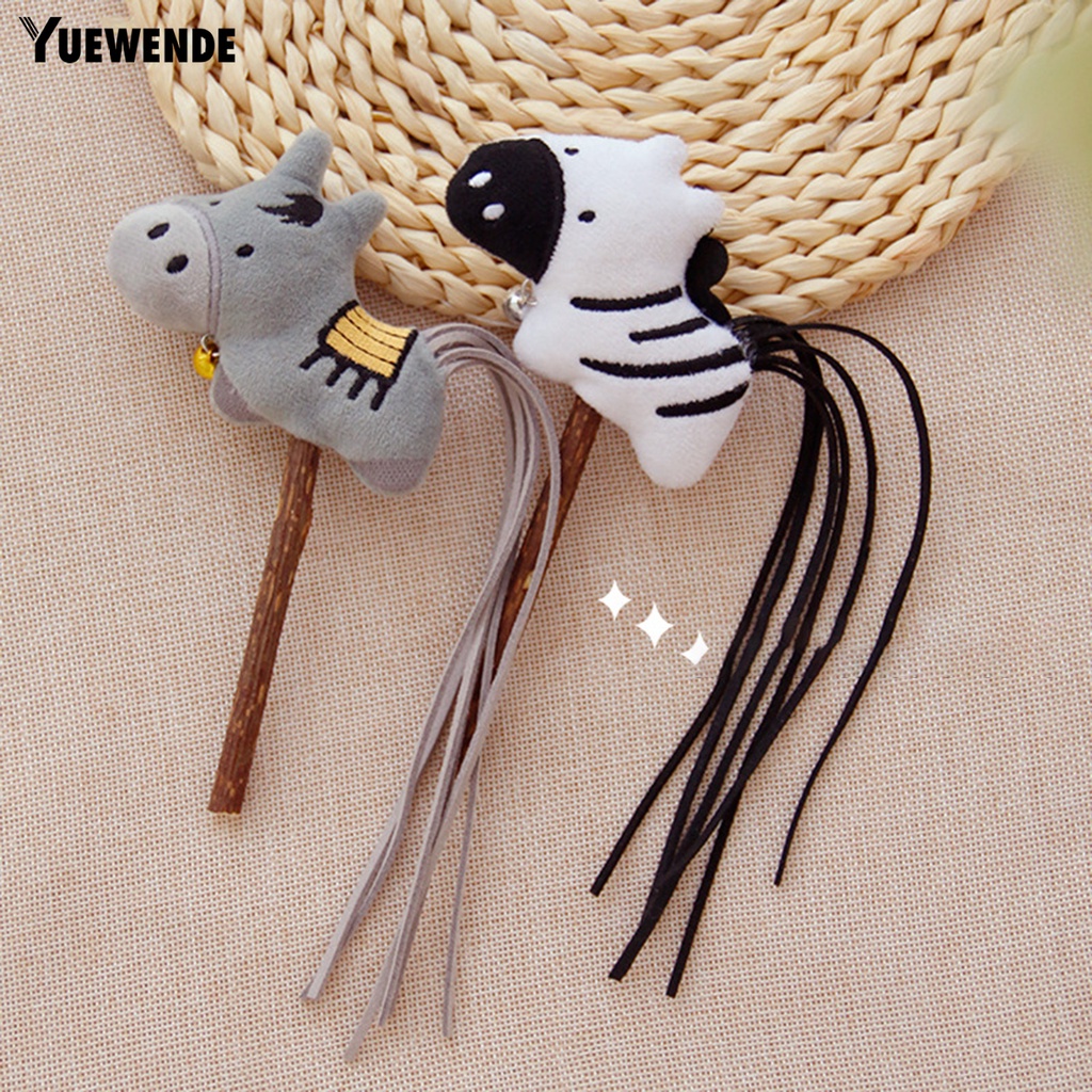 Đồ Chơi Nhồi Bông Hình Chú Lừa / Ngựa Vằn Dễ Thương Giúp Giảm Căng Thẳng Cho Mèo Cưng