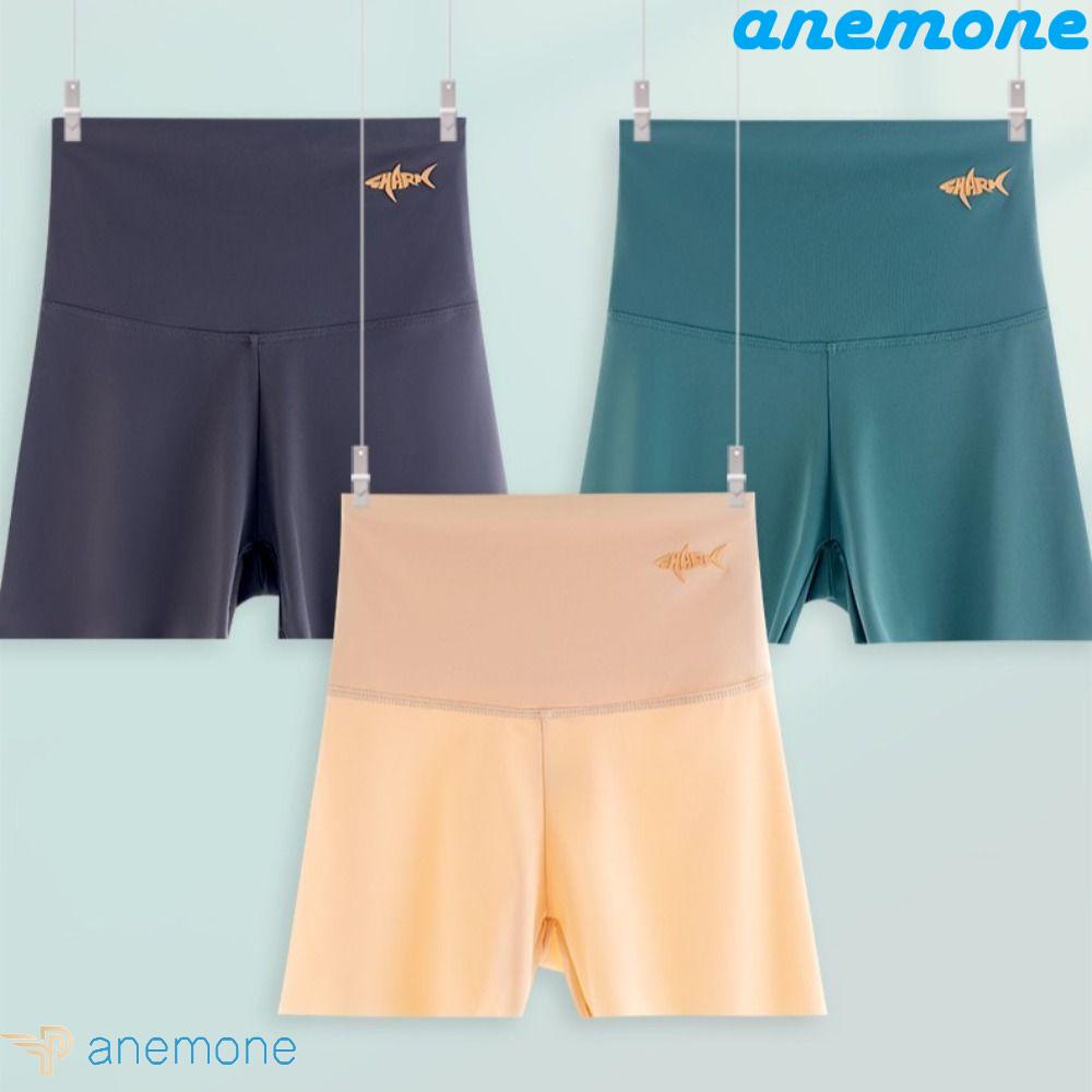 Quần An Toàn Thể Thao Bằng Lụa Lạnh Màu Trơn Thoáng Khí Thời Trang