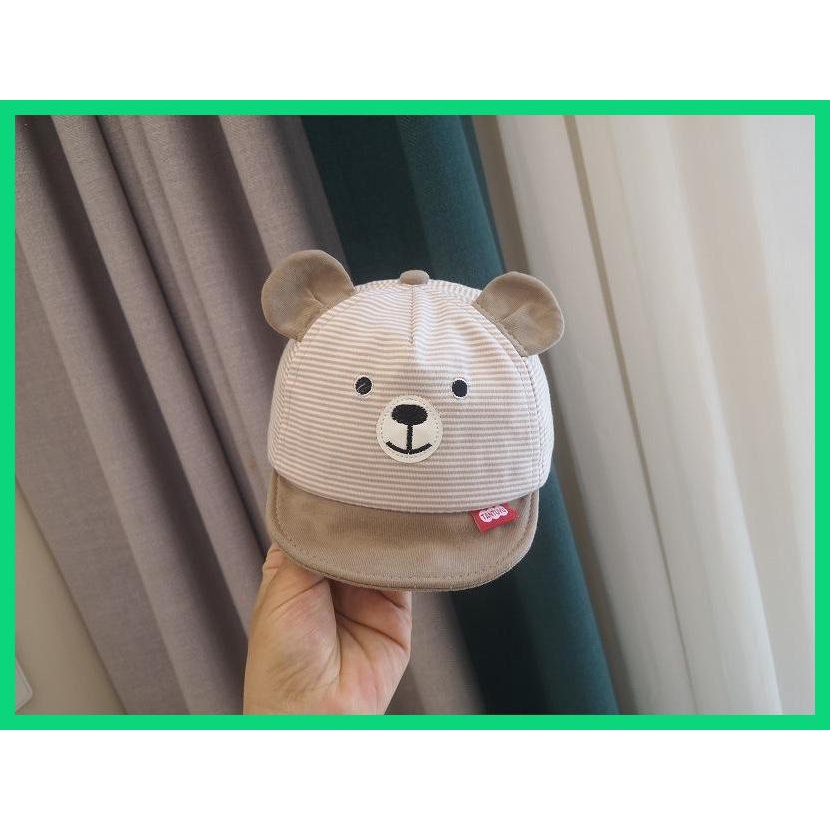 Mũ Mỏ Vịt Nhỏ Bằng Vải cotton Chống Nắng Thời Trang Đường Phố Đơn Giản Jinjiwvn Cho Bé