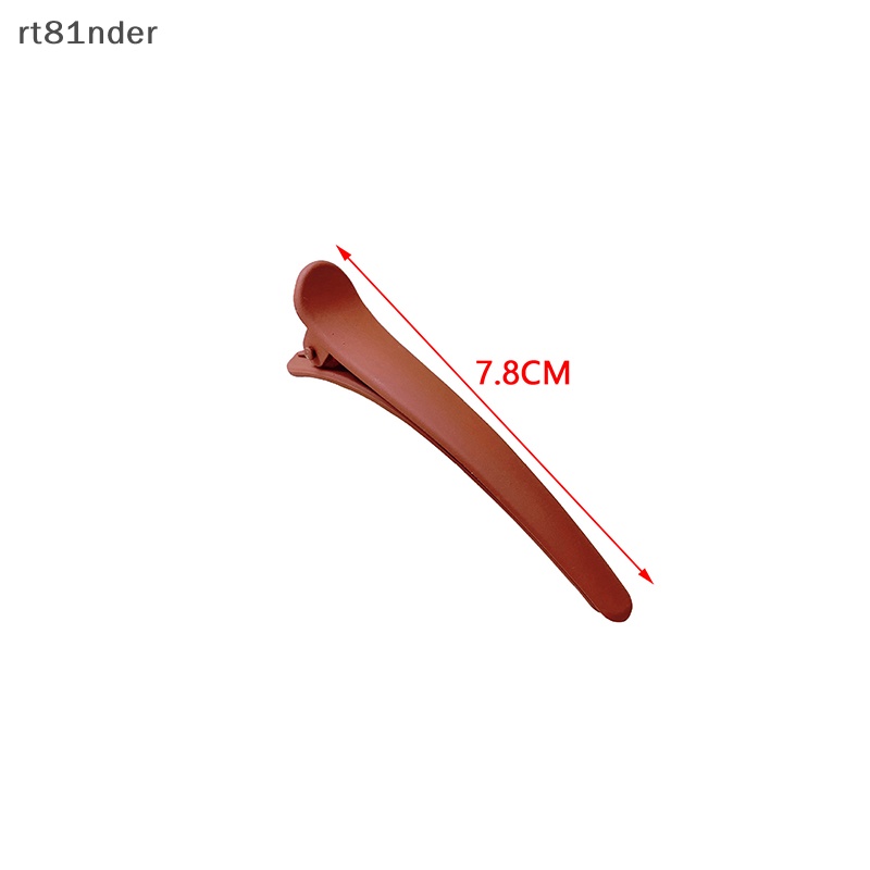 Set 10 Kẹp Mỏ Vịt Bằng Nhựa Màu Kẹo Chuyên Dụng Tạo Kiểu Tóc DIY