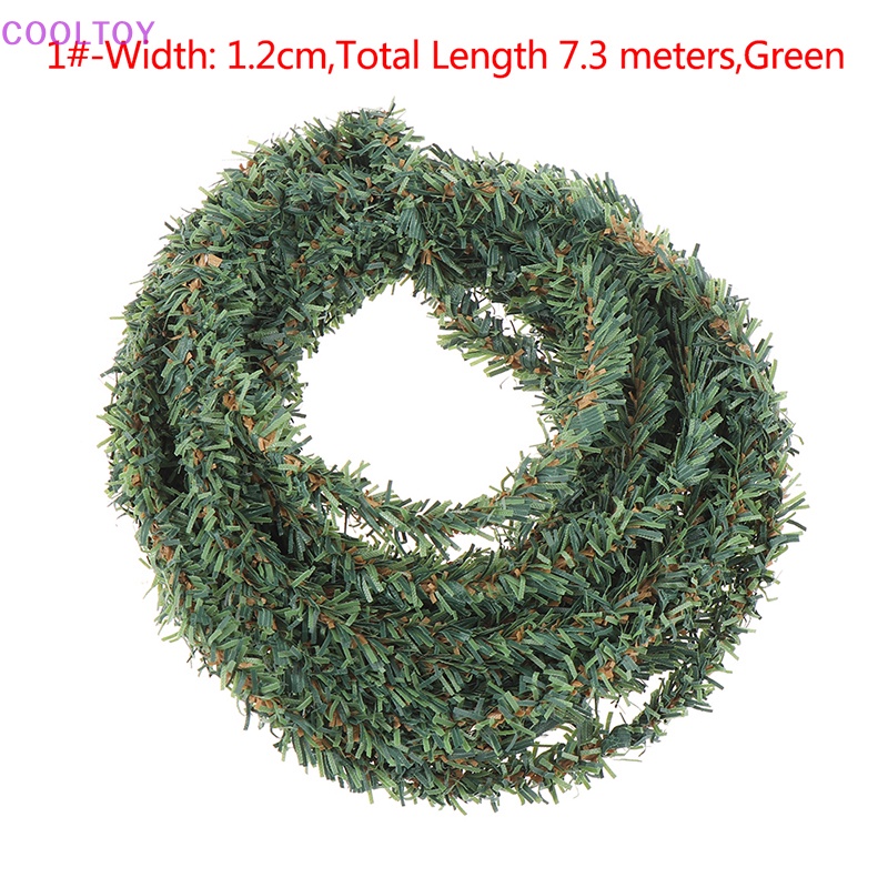 Cooltoy Dải Lá Thông Mini 7.3M Trang Trí Giáng Sinh