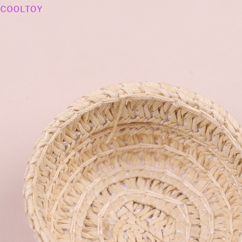 Cooltoy Giỏ Đan Đựng Trái Cây / Rau Củ Quả Mini Trang Trí Nhà Búp Bê