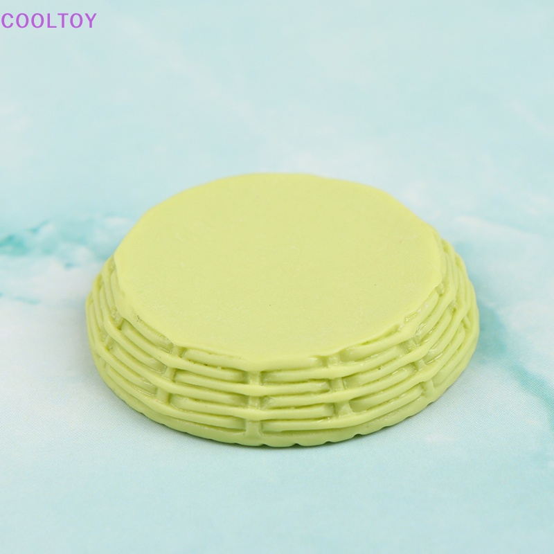 Set 5 Khay Bện Mây Mini 1 / 12 Trang Trí Nhà Búp Bê DIY