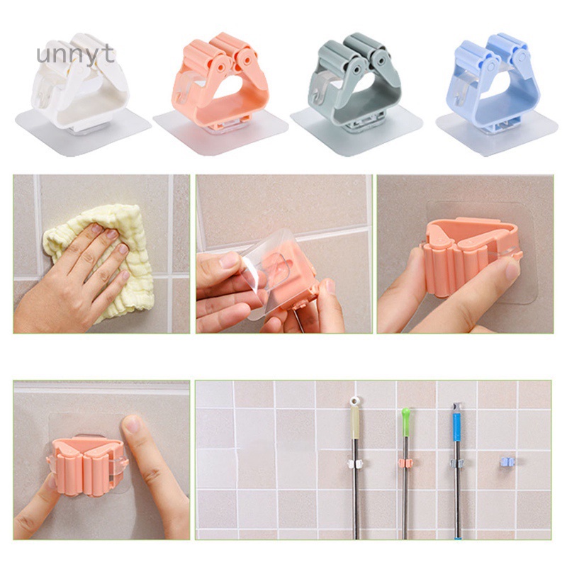 Móc Treo Cây Lau Nhà Gắn Tường Giá Đỡ