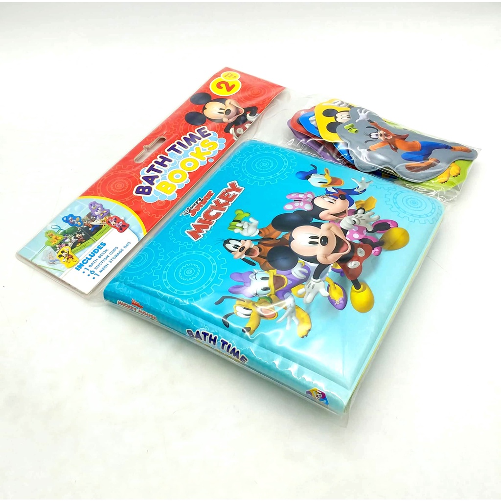 Disney Minnie & Mickey Bath Time Books