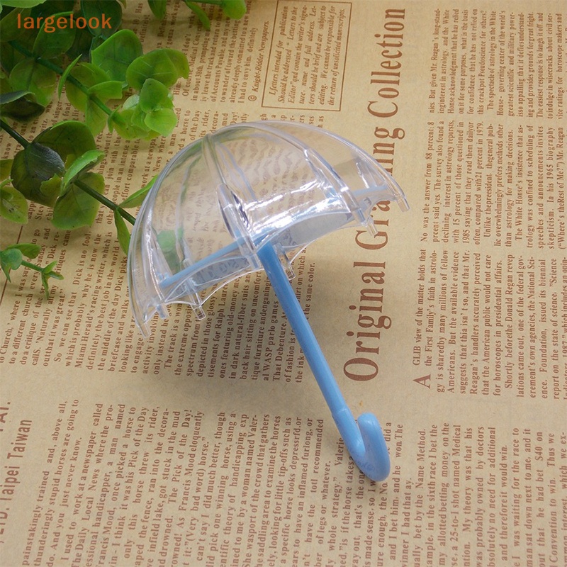 Hộp Đựng Kẹo Hình Cây Dù Mini Bằng Nhựa Dùng Trang Trí Tiệc Cưới / Sinh Nhật / Nhà Tắm