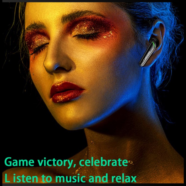 Tai Nghe Chụp Tai Zevaret Lenovo Kết Nối Bluetooth Không Dây Có Đèn Led Cổng Sạc Type C