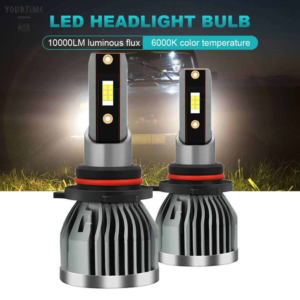 Bóng ĐèN Pha Siêu SáNg H27 HB2 9006 9003 60W 6000K Q3 Cho Xe Hơi