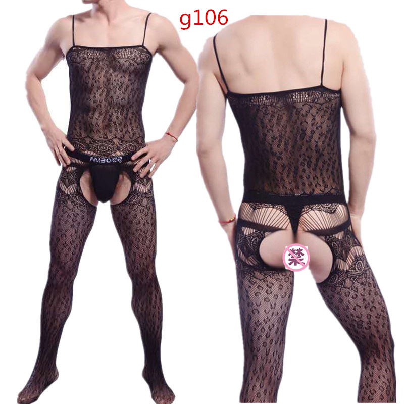 Tất Body Xuyên Thấu Hở Đáy Quyến Rũ Cho Nam