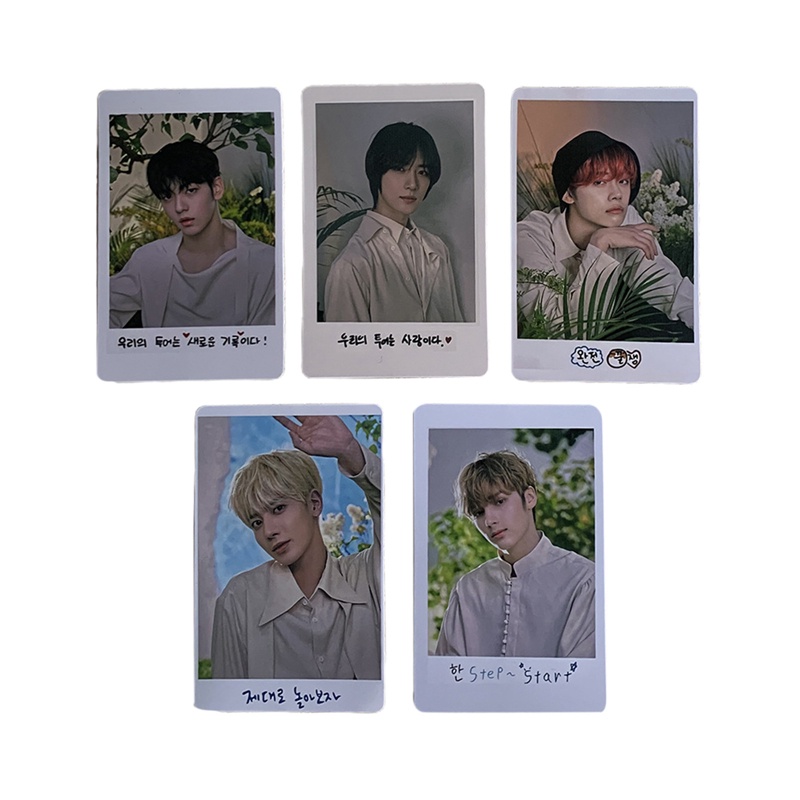 Set 5 Tấm Thẻ Ảnh Lomo Card Nhóm Nhạc TXT