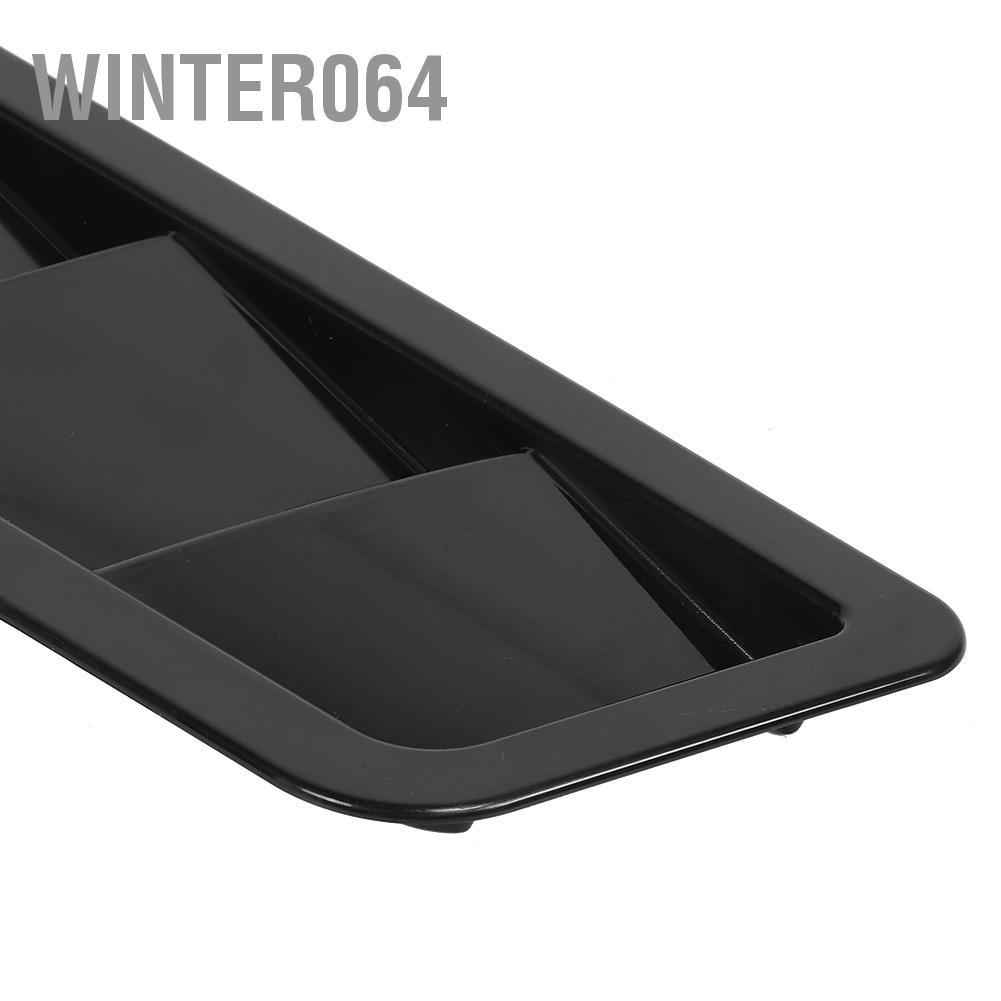 Winter064 2 Chiếc Đa Năng Hood Cửa Hút Không Khí Bảng Viền Bonnet Louver Làm Mát Lỗ Thông Hơi Bao Trang Trí Ngoại Thất Ô Tô