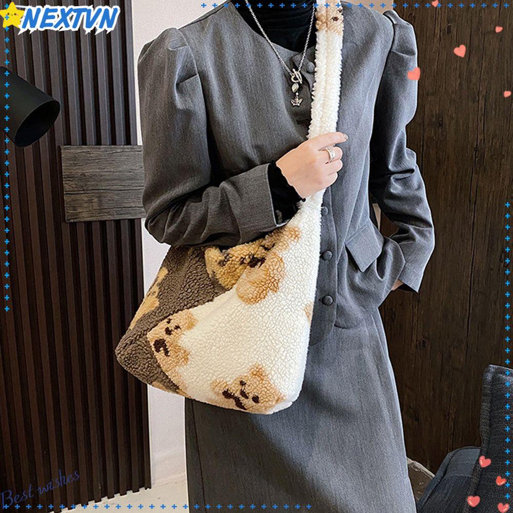 Túi Đeo Vai Hình Gấu Dễ Thương Cho Nữ