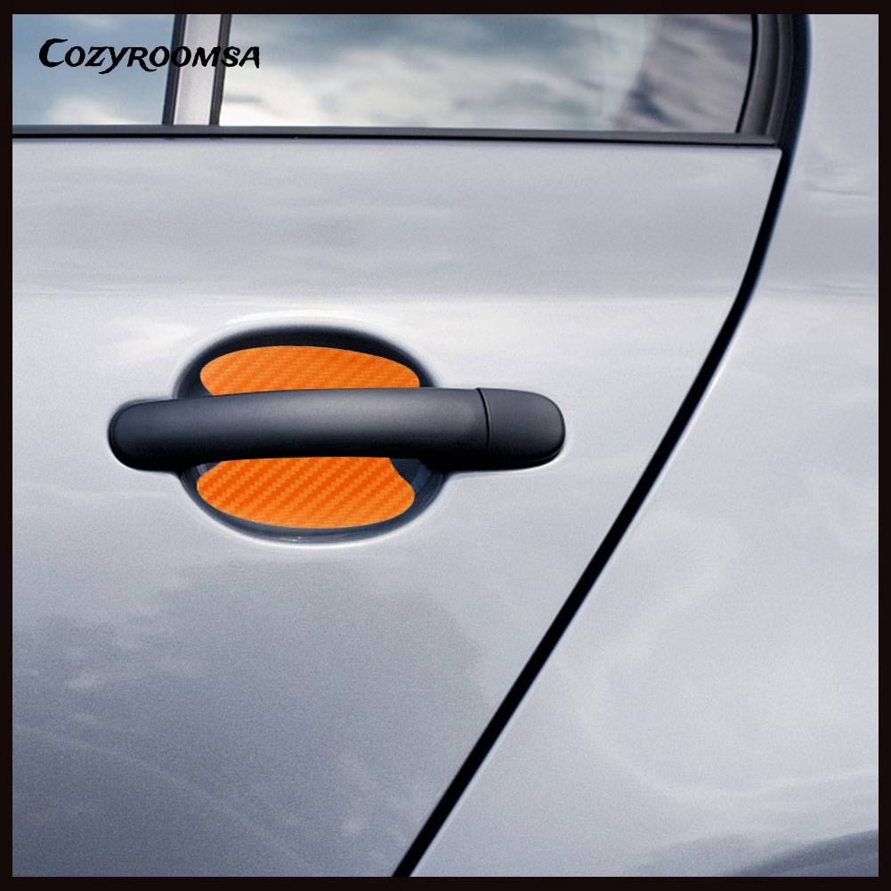 Bộ 4 Miếng Dán Chống Trầy Chống Thấm Nước Phong Cách Thời Trang Bảo Vệ Xe Hơi