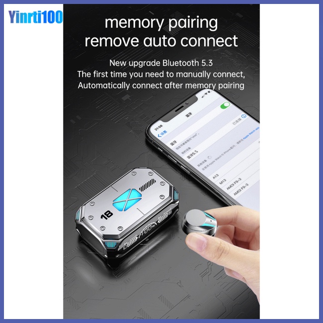 1 Cặp Tai Nghe Bluetooth Không Dây M41 Tws 5.3 Giảm Tiếng Ồn Chất Lượng Cao