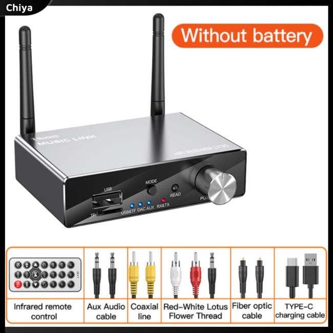 Bộ Thiết Bị Truyền Nhận Tín Hiệu Âm Thanh Bluetooth 5.3 DAC 6 Trong 1 Chuyên Dụng