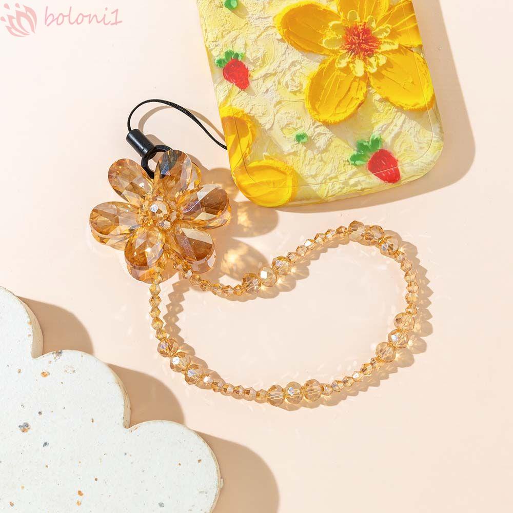 Dây Đeo Điện Thoại Xỏ Hạt Thủ Công Chống Thất Lạc Phù Hợp Làm Quà Cho Nữ