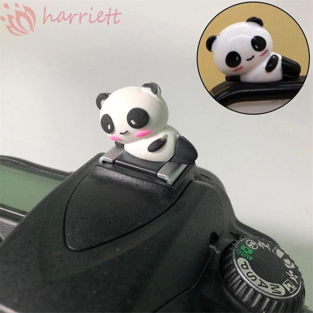 Vỏ Bọc Đèn Pin DSLR Hình Gấu Trúc Hoạt Hình 3D Dễ Thương Thông Dụng