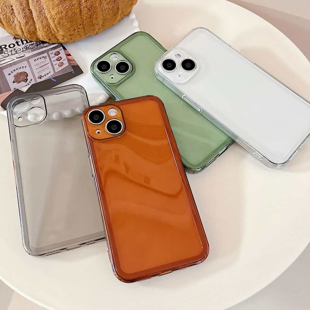 Ốp Điện Thoại Trong Suốt Siêu Mỏng Cho IPhone 11 14 13 12 Pro Max XS XR 7 8 Plus SE