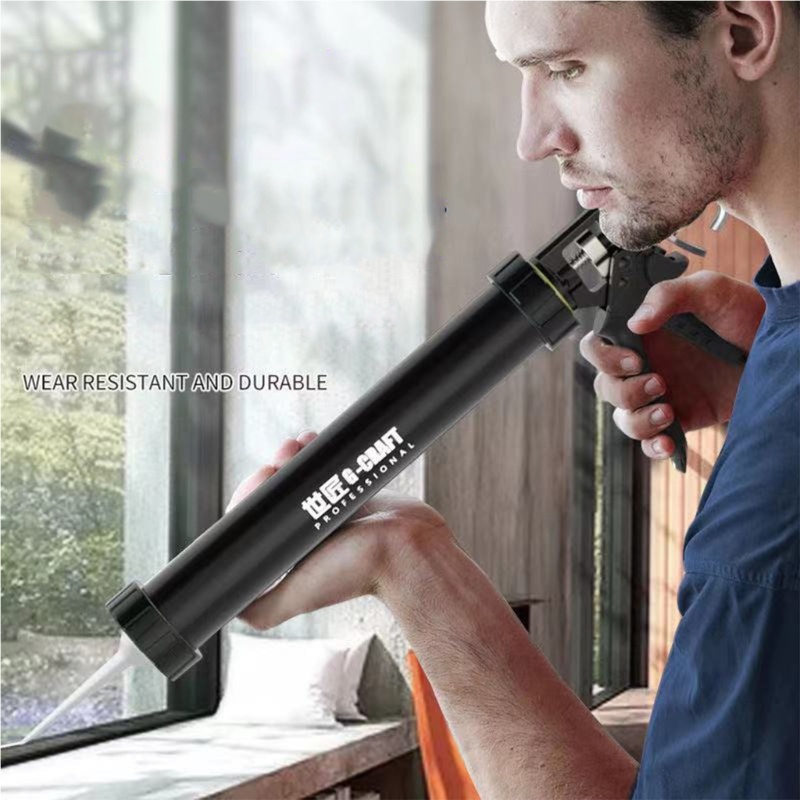 QQ Súng Bắn Keo Thủy Tinh 500 600ml Dung Tích Lớn Và Điều Khiển Chính Xác Dành Cho Niêm Phong Hoàn