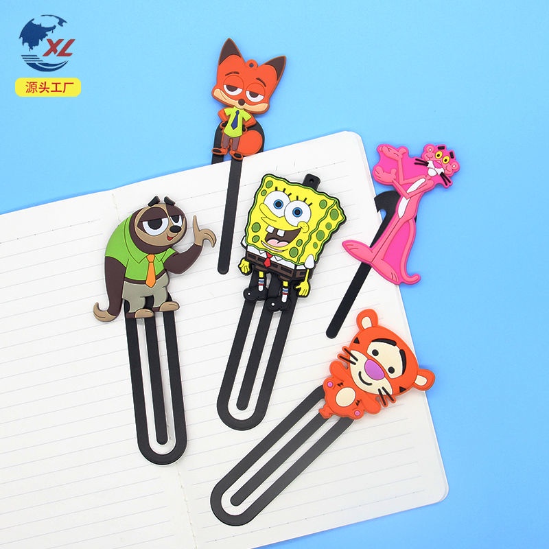 Kẹp Đánh Dấu Trang Sách Bằng Kim Loại Họa Tiết Hoạt Hình Disney Sáng Tạo