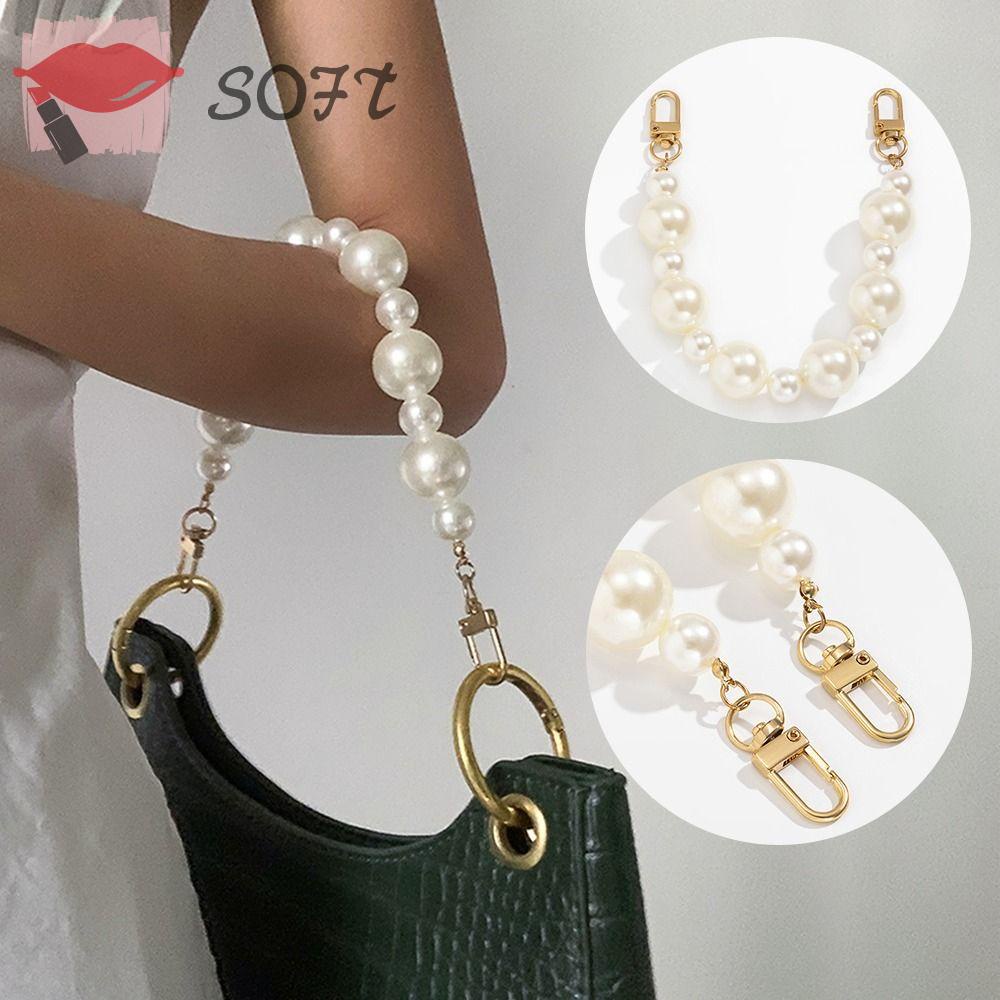 Túi Giả Trang Trí Xinh Xắn Chất Lượng|Dây Đeo Túi Xách Bằng Kim Loại Đính Hạt Thời Trang